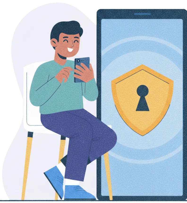 Privacy and Security Illustration